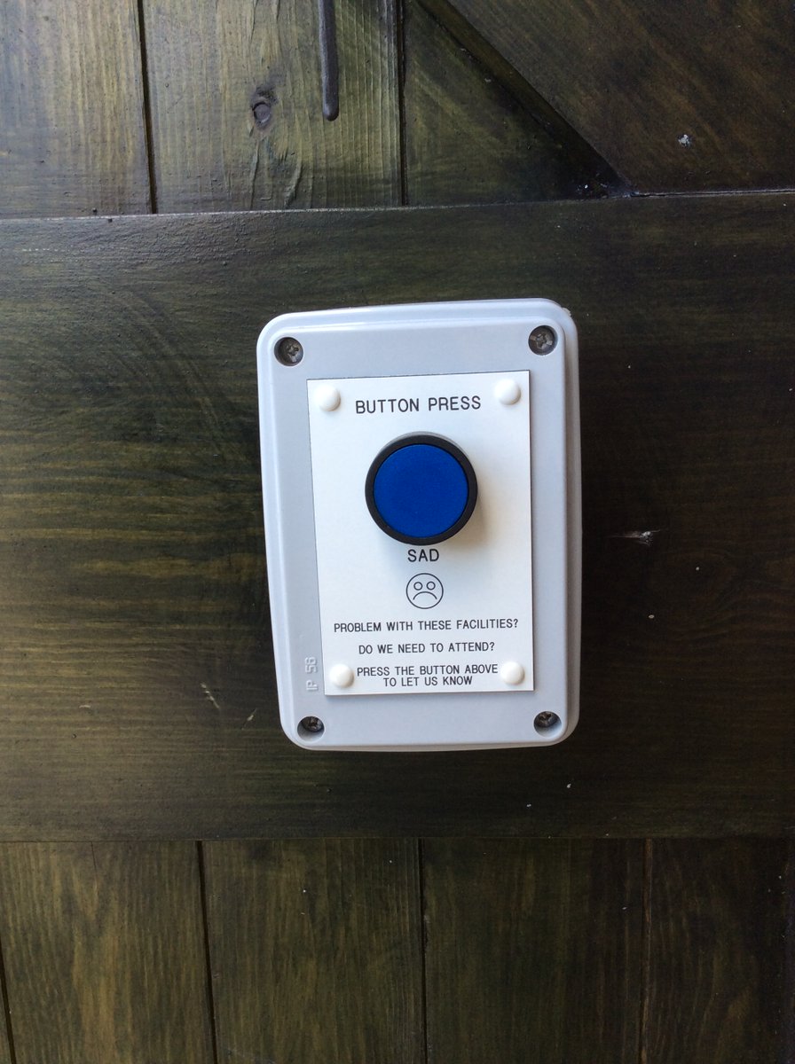 ordinaryhopes's tweet image. I loved this addition to the #ChangingPlaces #SpaceToChange toilet at @RoyalCornwall. A brilliant yet simple way to let people know that something needs attention, without the user having to track down a staff member. #CPAD2023