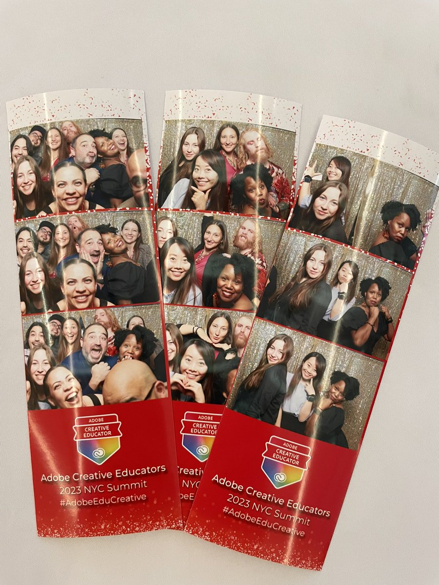 Techteachernyc's tweet photo. NYC crew #AdobeCreativeEducators #AdobeEduCreative https://t.co/bWb6fYrrEV