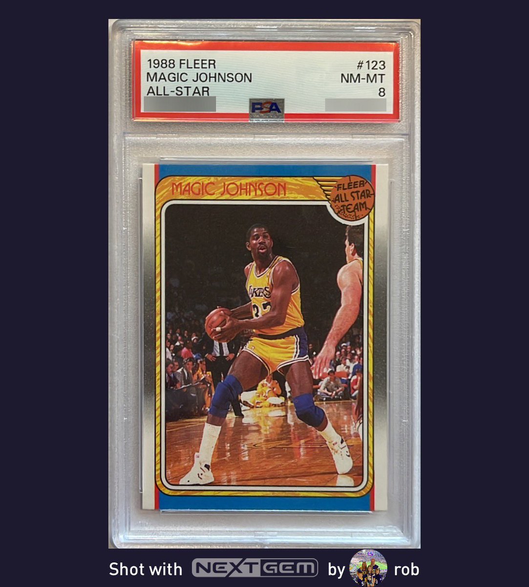 🤩 MAGIC JOHNSON GIVEAWAY 🏀

I’m giving away this Magic Johnson card!

TO ENTER:
- Like this tweet
- Reply w/ the name of your favorite NBA team
- Follow me

That’s it! Good luck!

Are you on iPhone? If so, check out the app ‘NextGem’ to organize &amp; share your collection- FREE!