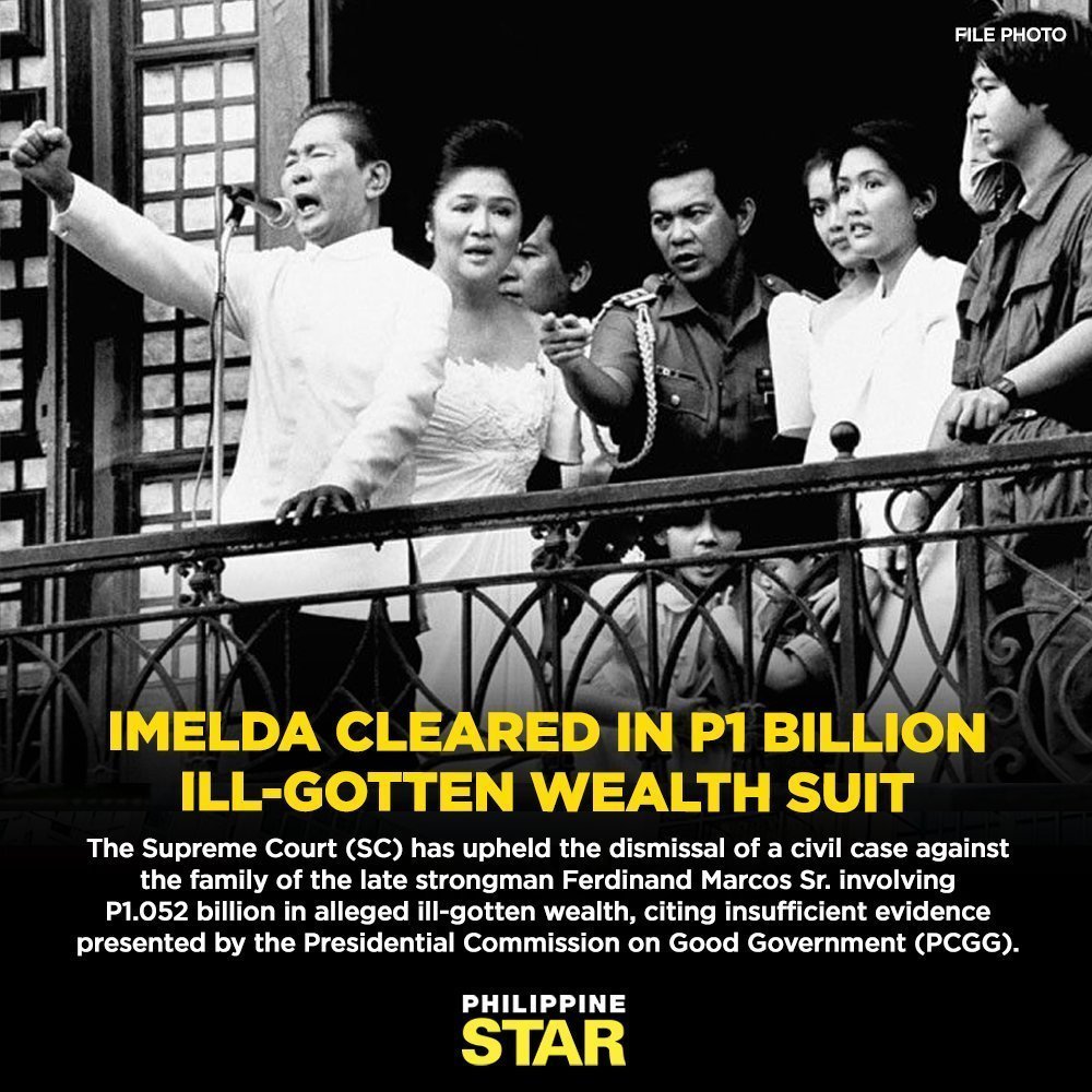 MrWinwineklabu's tweet photo. BREAKING NEWS: (Mainit-init pa mga Kakampinks!!)  

Another case of ill-gotten wealth against Imelda Marcos was dismissed by the Supreme Court. 

The Marcoses are not thieves period! https://t.co/ILNR1LO2Nw https://t.co/R6459YmFUE