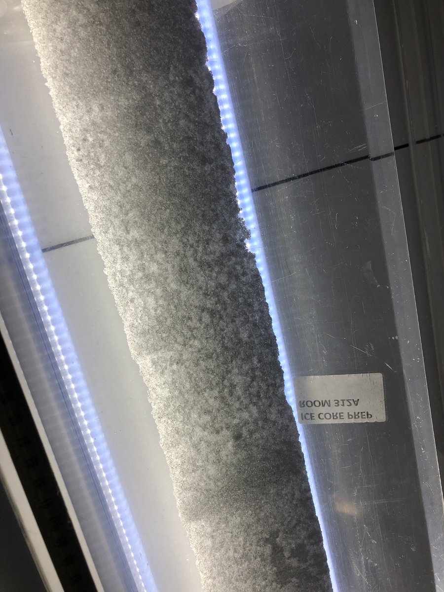 Million Year Ice Core (@millionyearice) on Twitter photo Processing the first shallow cores from <a href="/MillionYearIce/">Million Year Ice Core</a> this week in our Hobart ice core labs. A long journey for these cores to the safe hands of Chelsea Long and Meredith Nation <a href="/AusAntarctic/">antarctica.gov.au</a> <a href="/Ant_Partnership/">Australian Antarctic Program Partnership</a>. Processing the first shallow cores from <a href="/MillionYearIce/">Million Year Ice Core</a> this week in our Hobart ice core labs. A long journey for these cores to the safe hands of Chelsea Long and Meredith Nation <a href="/AusAntarctic/">antarctica.gov.au</a> <a href="/Ant_Partnership/">Australian Antarctic Program Partnership</a>.