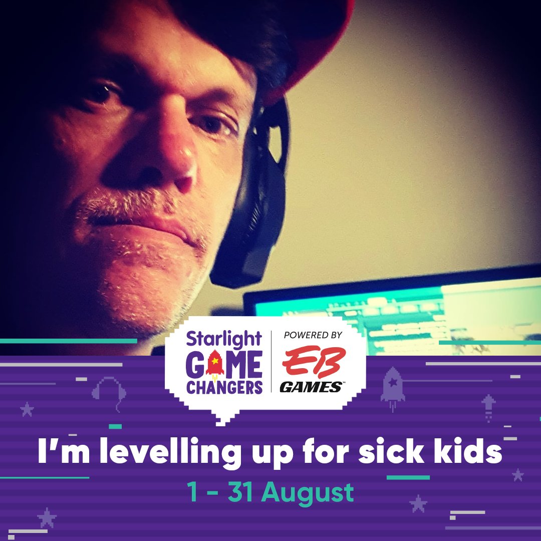 kratzy76au's tweet photo. 🌟 Exciting news! My fundraiser for Starlight Game Changers is live on @Tiltify. Let's make a difference together and brighten the lives of children. Check it out now: https://t.co/tVf5xNaWgB #CharityStream #MakeADifference #GameChangers🎗️Contribute now on the link @SCF_streamers