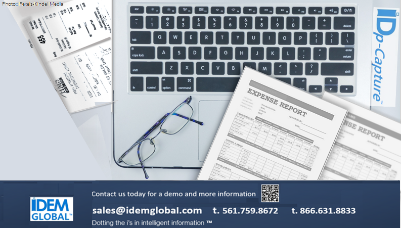 IdemGlobal's tweet photo. #Eliminate the #Manual Process from #ExpenseProcessing. #Capture the information. #iDpCapture for Expenses removes the pain &amp; lets you get the job done faster. #Automate the process fully with iDp-Capture. Let us show you how. #IDP #Automation #Expenses #DocumentProcessing #demo https://t.co/yHvgENTpvU