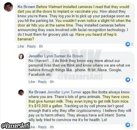 Walmart's air curtain is stealth vaccinating you, bananas have Hep B and cows are producing human milk.

Just in case you thought batshit crazy was a covid era thing, this is from the May 2020 AVK Archives.