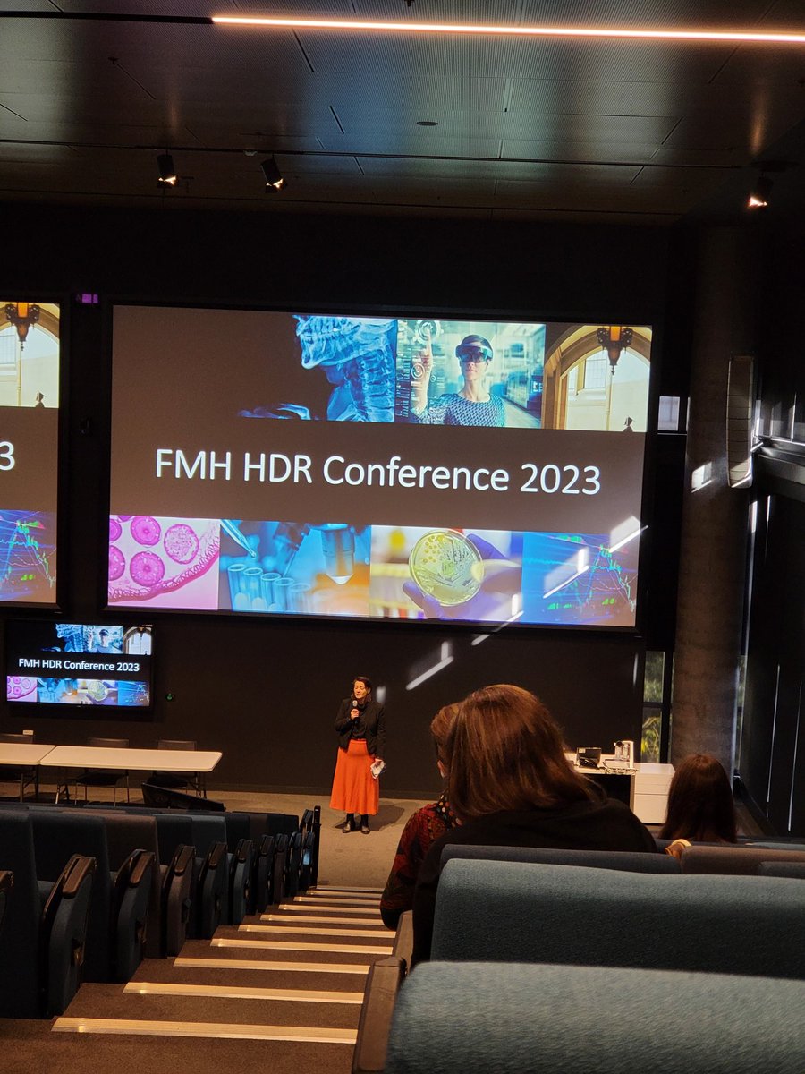 An exciting day for <a href="/syd_health/">Sydney Health</a> HDR students to showcase their amazing work. Also looking forward to <a href="/LouiseSheehy/">Louise Sheehy</a>'s presentation #FMHHDRConference