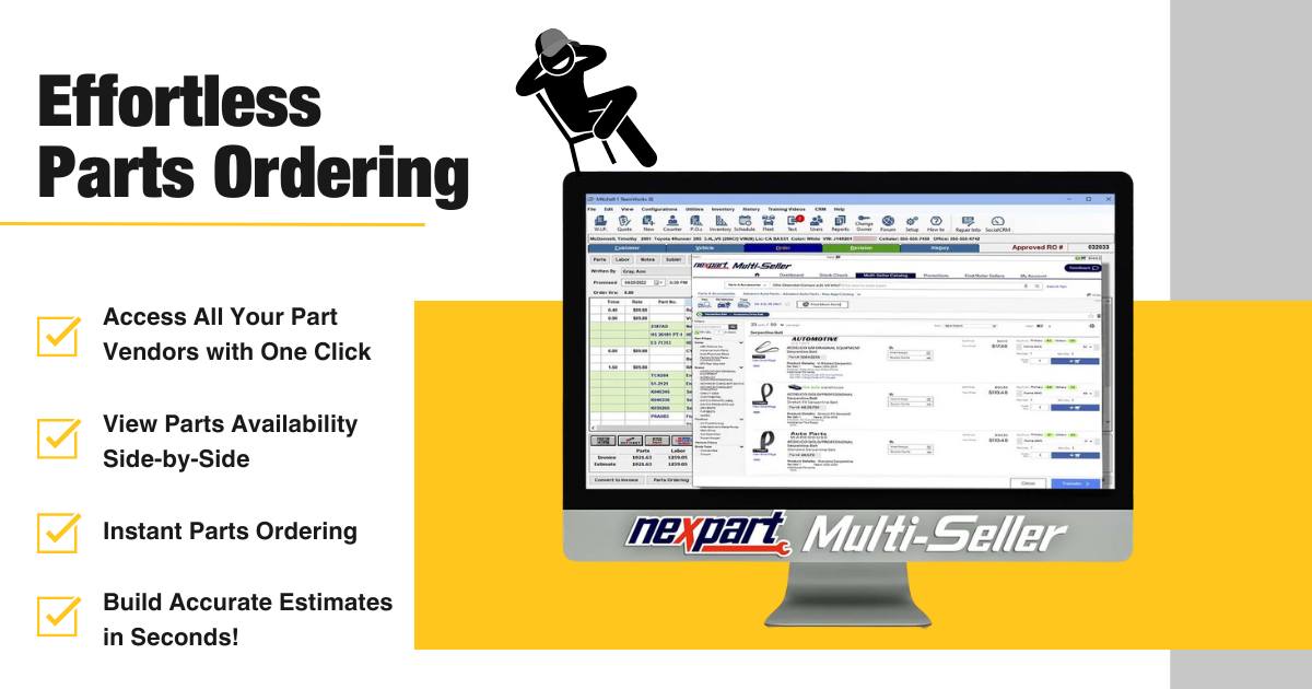 mitchell1repair's tweet photo. The Nexpart Multi-Seller catalog connects you to all your parts vendors on one screen, making parts ordering a breeze. It's easy to use &amp; FREE for Mitchell 1 Manager SE Shop Management customers.
https://t.co/FzH1NDPyip
#mitchell1 #managerse #nexpart #autoparts #autorepair https://t.co/a7S8BL9QEl