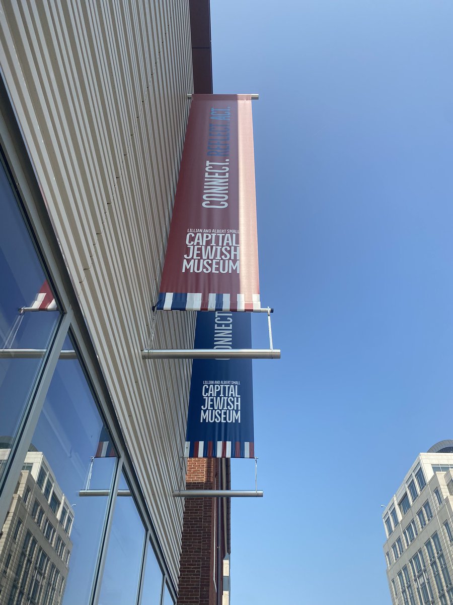 DCTourGuild's tweet photo. Yesterday, the Guild had their monthly member meeting at #DC’s newest museum @CapJewishMuseum. A beautifully clean and neat venue with fresh authentic exhibits including the oldest Synagogue in the city. The #NotoriousRGB exhibit is a can’t miss! https://t.co/oVuSywCdok