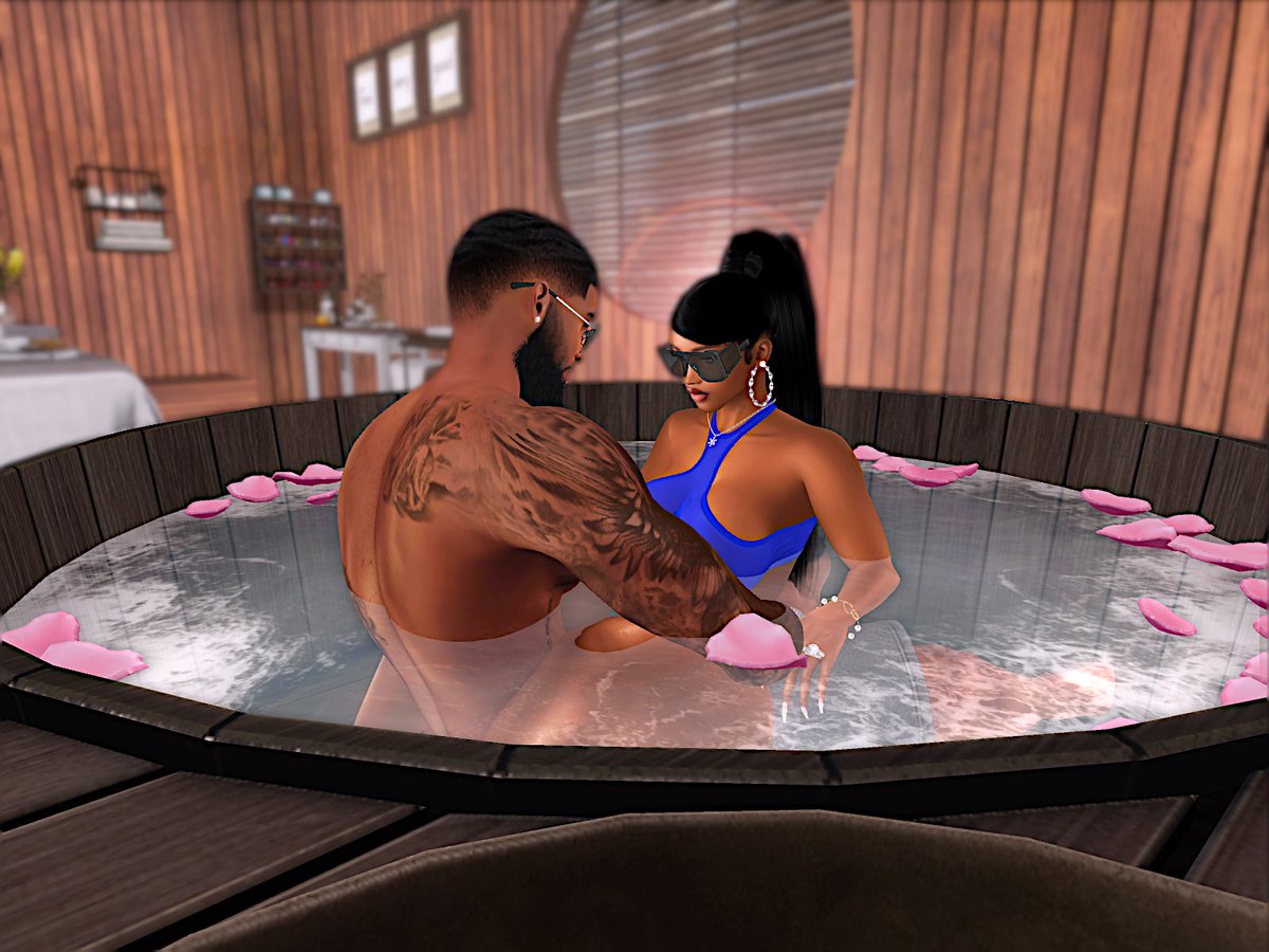 KylanAbbas's tweet photo. After a crazy busy IRL week I felt she needed a spa and date night - β€οΈ#AbbasThings @SecondLife #3DXChat https://t.co/0Np1jyv6pZ