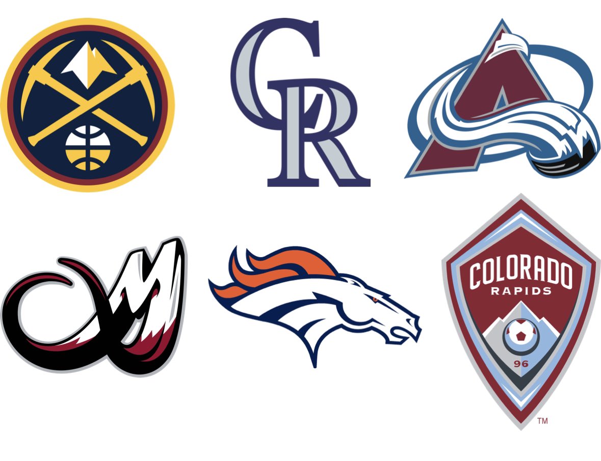 Barstool Denver on Twitter "Which Colorado team has the best logo and colors?"