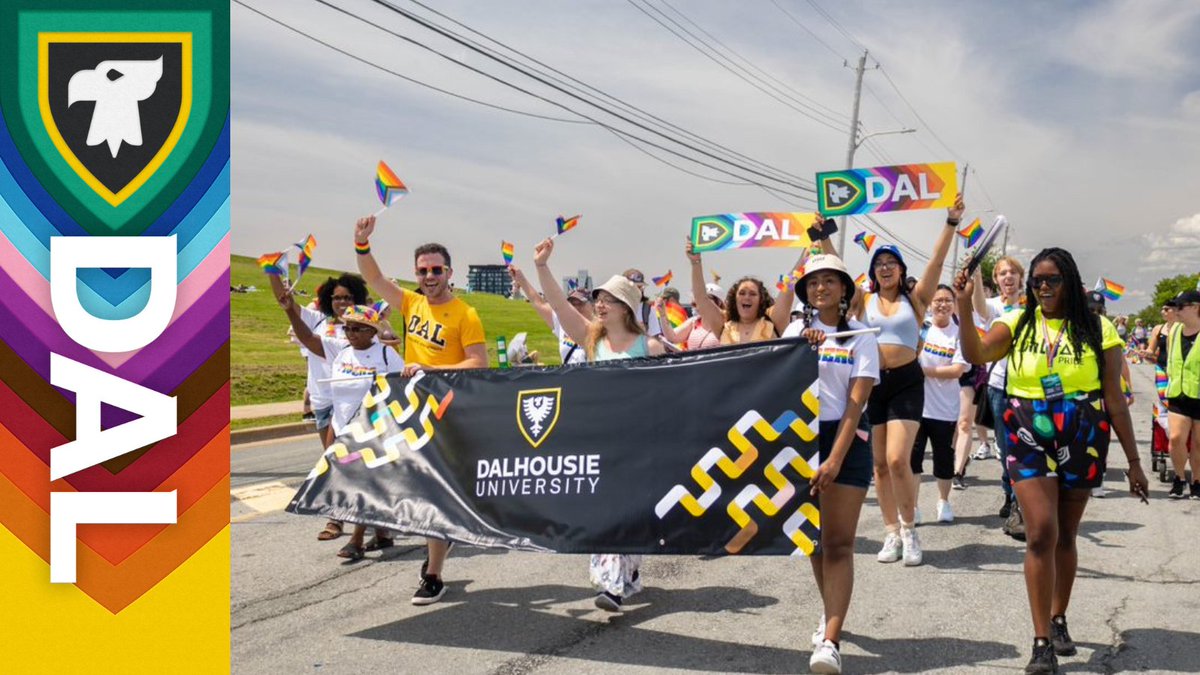 Dal_Alumni's tweet photo. Hey #DalAlumni, you're invited to join the @DalhousieU group walking in the Halifax Pride Parade taking place on Sunday, July 23rd and begins at 2:00pm, rain or shine.
Learn more: https://t.co/Ee45Tx5cxx
#DalPride #HalifaxPride https://t.co/2wWDzgoyqB