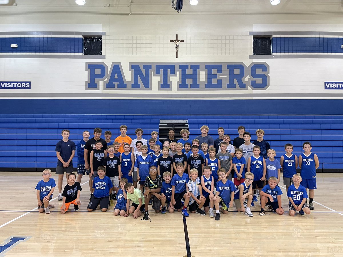 ColganBB's tweet photo. 2023 Youth Camp was a great one! Proud of these guys for the work they put in the past three days. Even had a guest appearance from Father Labenz who showed us how to throw down a dunk!!
#TheColganWay ππβοΈ https://t.co/hnNi7q23mC