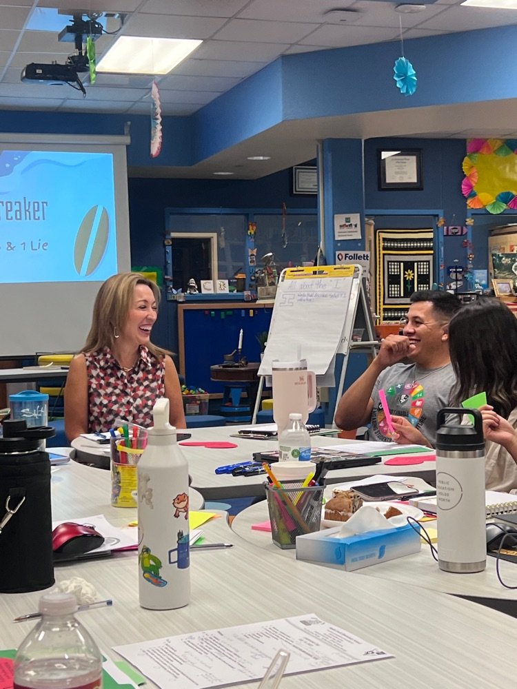 The MCE Leadership Team was hard at work today prepping for the new year! We even got a surprise visit from Dr. Ball!  #RootEDMCE #GoPublic #WeAreSWByChoice #mifamiliaMCE #IgniteYourSuccess