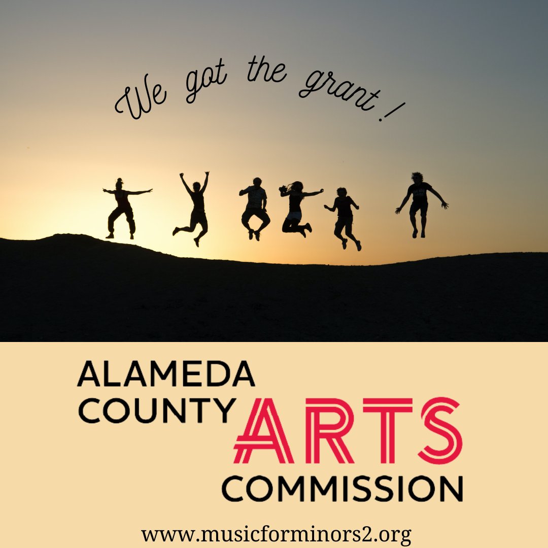 MFMII_ORG's tweet photo. 🎵 #MFMII has been awarded a grant from the 2023 Alameda County Arts Commission ARTSFUND! This grant will enable us to make an even greater impact on the lives of children through the power of music. Thank you for your support and belief in our mission! https://t.co/4vidhO3Tz9