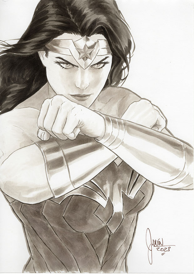 Wonder Woman by <a href="/mikeljanin/">Mikel Janín</a> 
#WonderWoman