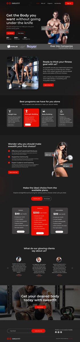 UI/UX Design challenge day 3 
Fitness tracker landing page

@Official_FOFPH

#fofph #fofphuichallenge #fofafrica 

Your Tech Savvy 🙌📷