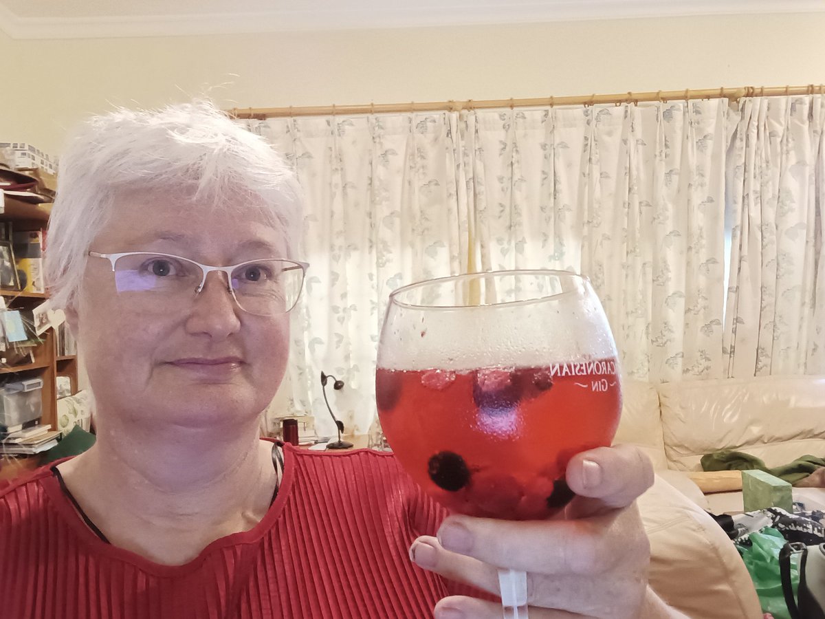 Good evening #WritingChat My drink tonight is 90% tonic and 5% red fruits.