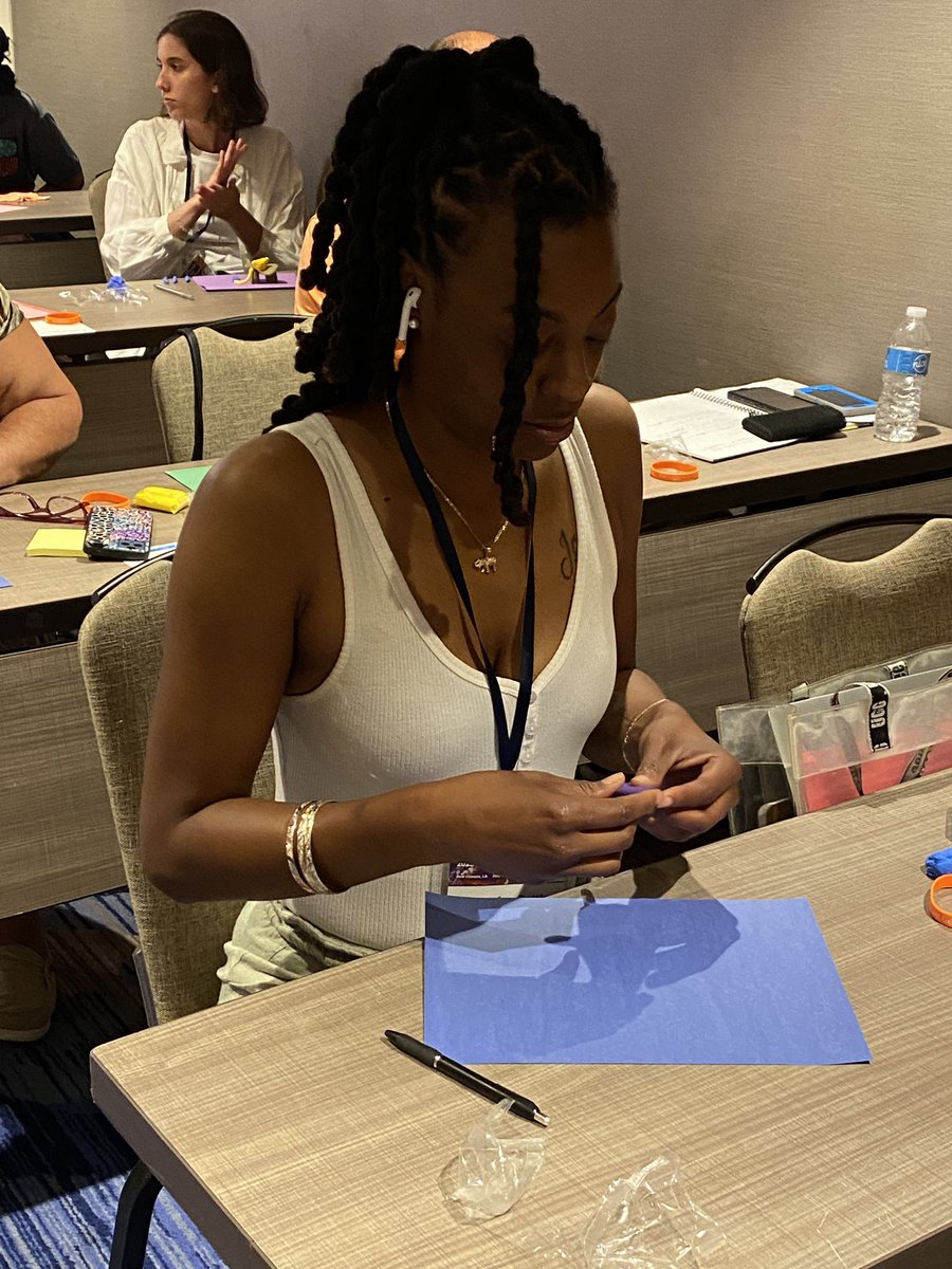 NancyCoddington's tweet image. ‘I’m awesome because of me’ 👏🏽🥳🎉 - overheard at  @usedgov Nita M. Lowey #21CCLC Summer Symposium in
#NewOrleans  @USPlayCoalition @HealthierGen session w/ the amazing @hatchdw 

#21CCLC