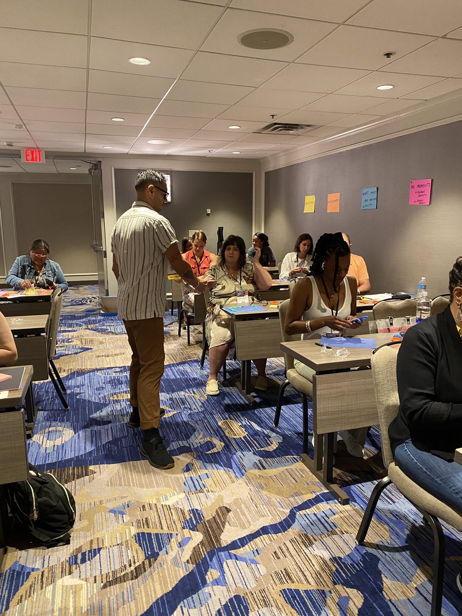 NancyCoddington's tweet image. ‘I’m awesome because of me’ 👏🏽🥳🎉 - overheard at  @usedgov Nita M. Lowey #21CCLC Summer Symposium in
#NewOrleans  @USPlayCoalition @HealthierGen session w/ the amazing @hatchdw 

#21CCLC