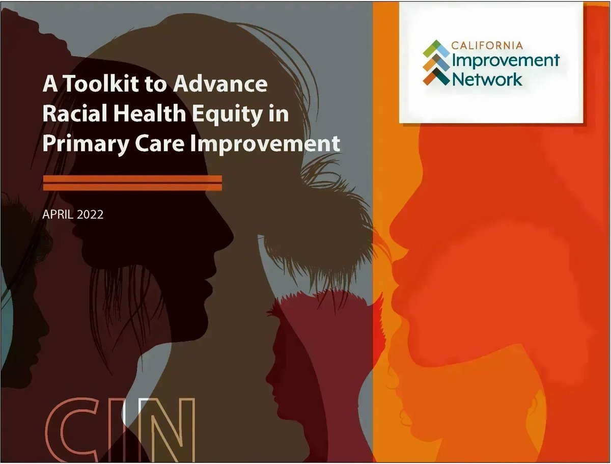 HealthBegins's tweet photo. ICYMI: We've partnered with @CHCFnews for a new toolkit that integrates #racialequity in #healthQI efforts for primary care. We believe this will be a valuable resource for all.
CC: @HealthforceUCSF @HealthLeaders @CalHealthline @NatQualityForum
Read: https://t.co/irl2Gwmw5d https://t.co/paa11iQieZ