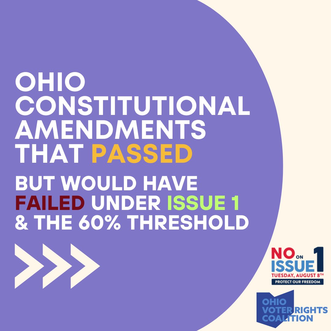Ohio Voter Rights Coalition on Twitter "Issue 1 would require Ohio