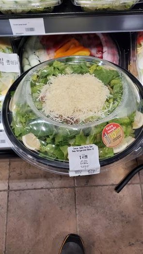 DJ_Sugar's tweet photo. #sobeys #fredericton This is proof they want to kill us. We have to choose between  healthy food and cheap junk. Mostly lettuce. https://t.co/UL0RAgKTKb