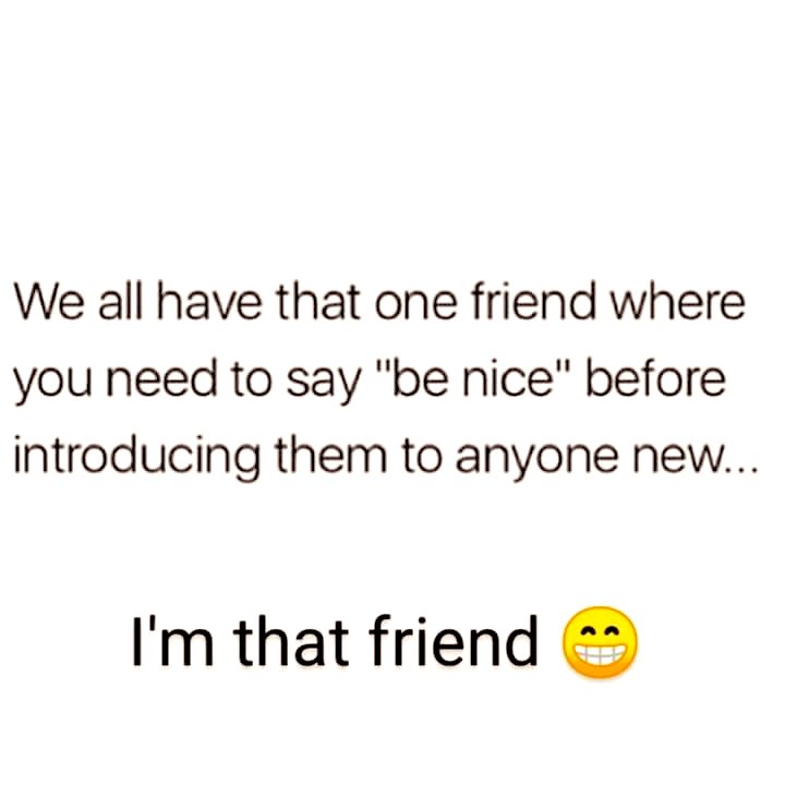 Always got told this😏
Them: “ Be nice and behave “
Me: “ FFS I’m a grown adult and I’m always nice and honest “
Them: “ Exactly! Too honest “ 
🤷🏻‍♀️🤷🏻‍♀️