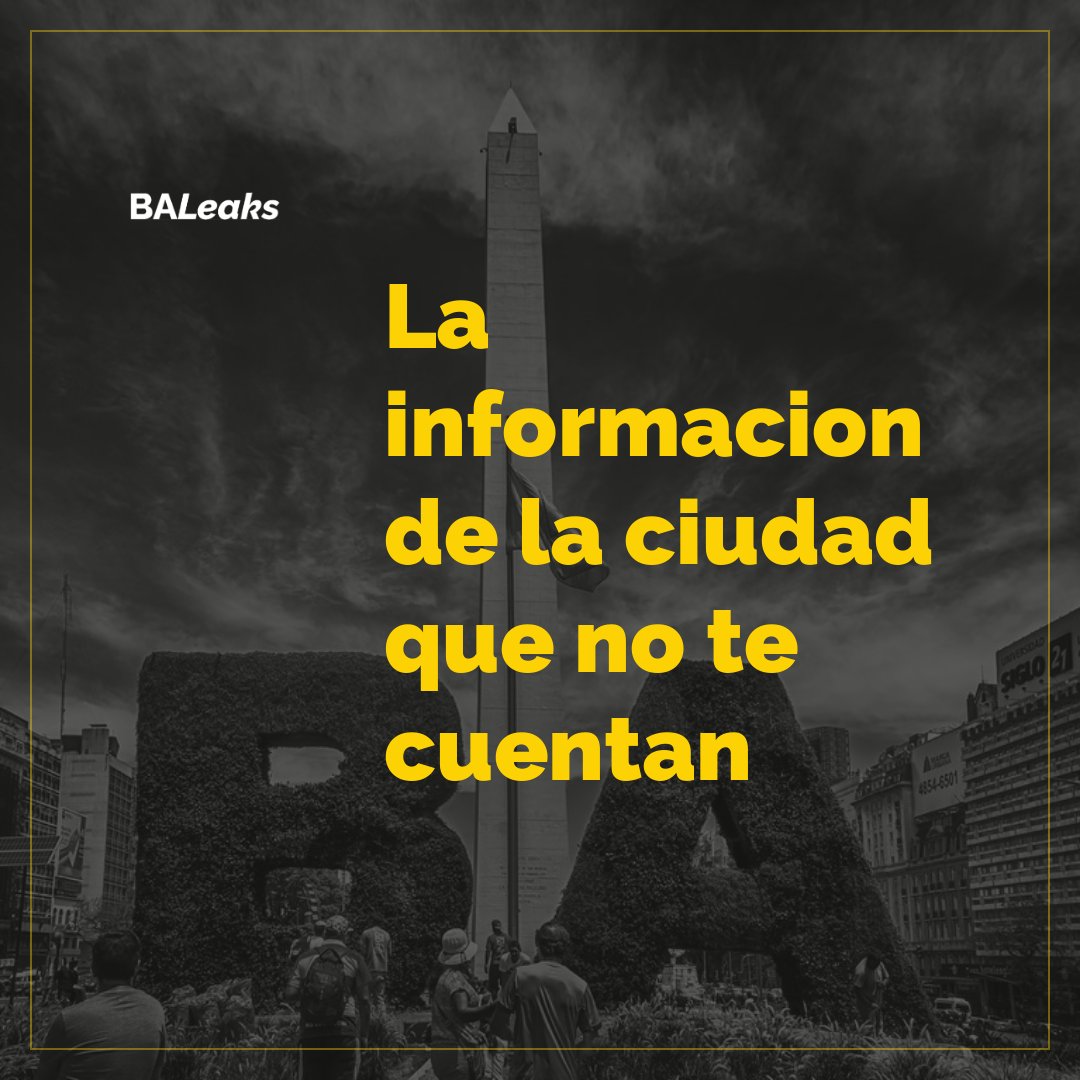 BALeaks's tweet photo. Con transparencia y confiabilidad te vamos a dar la información de la Ciudad que nadie te cuenta.📰
📎BA LEAKS, para que no te vendan el cuento.
#BALeaks #BuenosAires #Confianza #CABA https://t.co/Q0UlJhqyCm