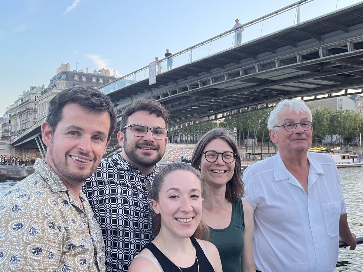 Many thanks to our colleagues from Paris Saclay University for these 3 wonderful days at the AFERP Congress and for the opportunity to present and share our work