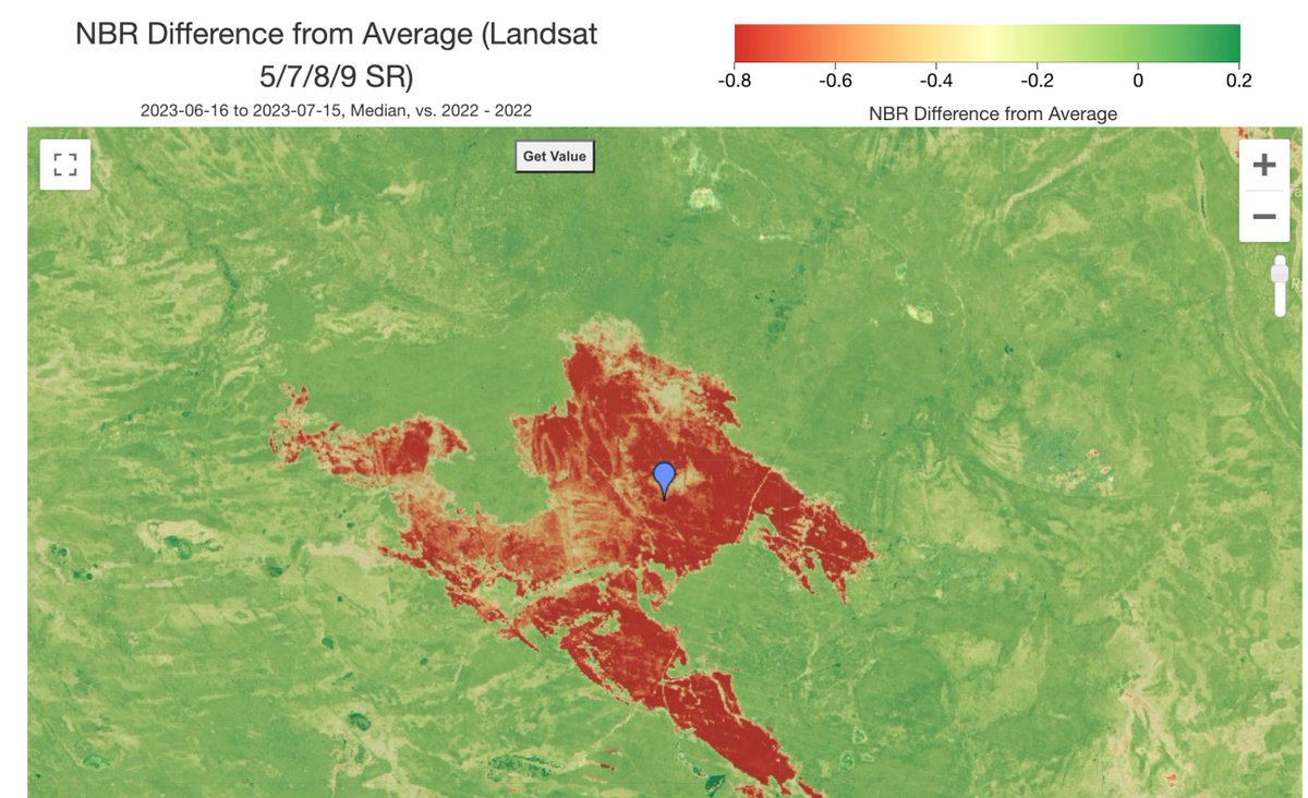 RangeSpatialist's tweet image. Thanks to all who gave feedback on the NBR 🔥 functionality for Climate Engine yesterday! 🙏 

NBR is now available in the app at app.climateengine.org, along with soil-adjusted vegetation indices.  

See the 📹 for details: youtube.com/watch?v=lEdOiG…

#EOchat #remotesensing