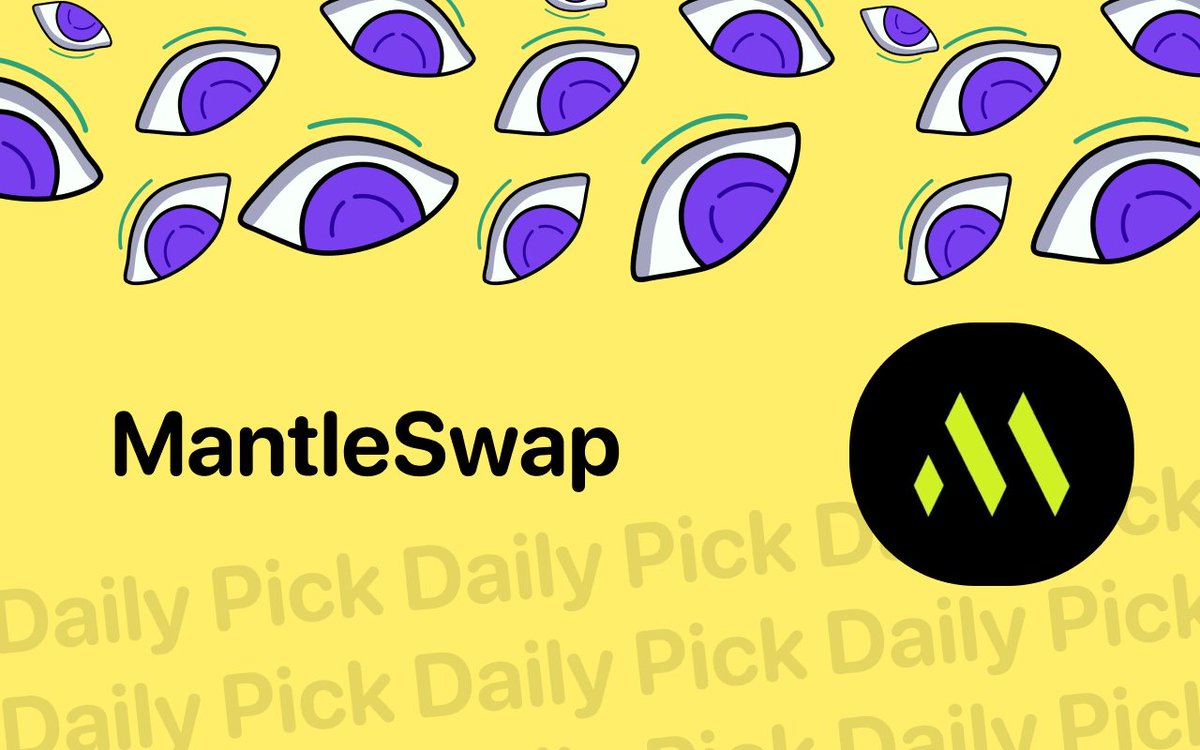 Moni 🧙♂️ (@getmoni_io) on Twitter photo Your promised portion of daily alpha has just arrived 💎
And in today's "catch of the day" <a href="/0xMantle/">Mantle Network</a> edition, we'll take a look at a premier DEX on the $MTL network called <a href="/MantleSwap/">MantleSwap</a>, in a usual for yall 🧵: Your promised portion of daily alpha has just arrived 💎
And in today's "catch of the day" <a href="/0xMantle/">Mantle Network</a> edition, we'll take a look at a premier DEX on the $MTL network called <a href="/MantleSwap/">MantleSwap</a>, in a usual for yall 🧵: