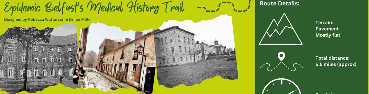 EpidemicBelfast's tweet photo. Want to explore Belfast's medical history while walking around the city?

Coming soon! Epidemic Belfast's walking trail. 

Including an app designed by trained medical historians, this is the best way to discover Belfast's medical heritage on foot.  

Guided tours available. https://t.co/0iZltgt4av