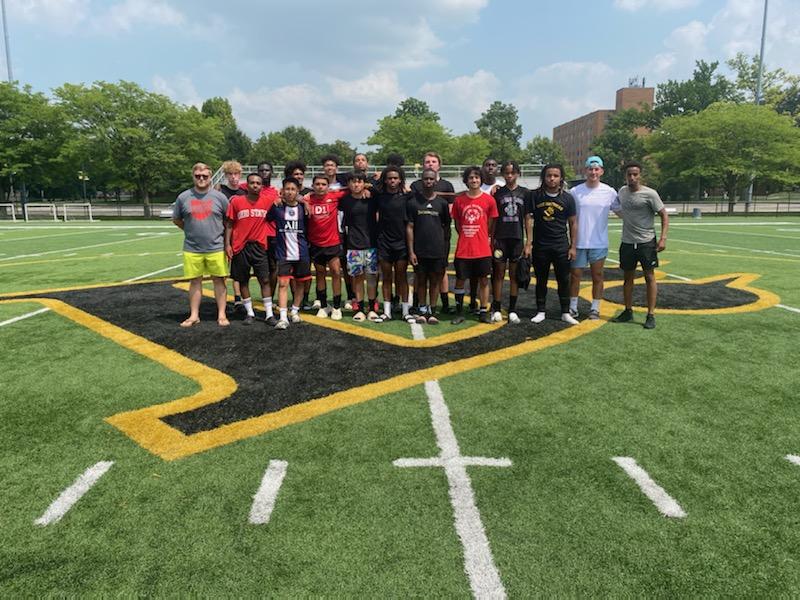 Our boys Soccer team won the pre season Ohio Dominican camp. Cellestino Ramirez with the game winning PK.
