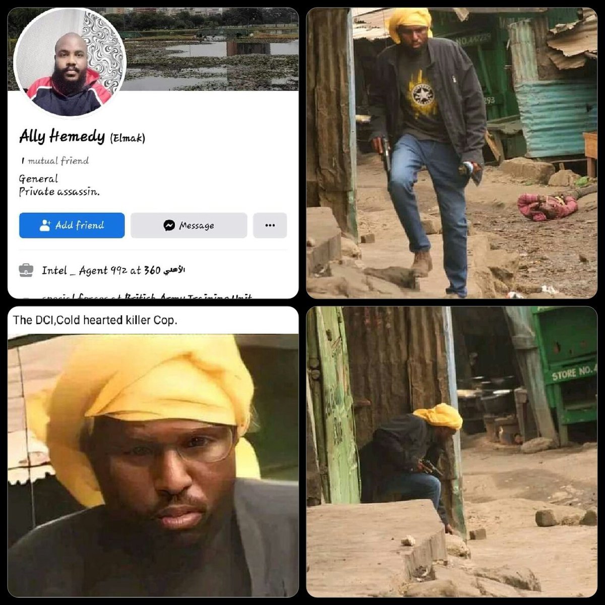 okello_72's tweet photo. Ally Hemedi (Moha)based at DCI Starehe Sub County, Industrial Area.
Always in the company of a lover identified as Ann Shiku/Wanjiku (Wa Marion).
Let's call him out!
He is also known as Muhammed Osman,was a partner to Rashid who was arraigned in court for murder. @court_criminal https://t.co/OH7SiIsaFJ