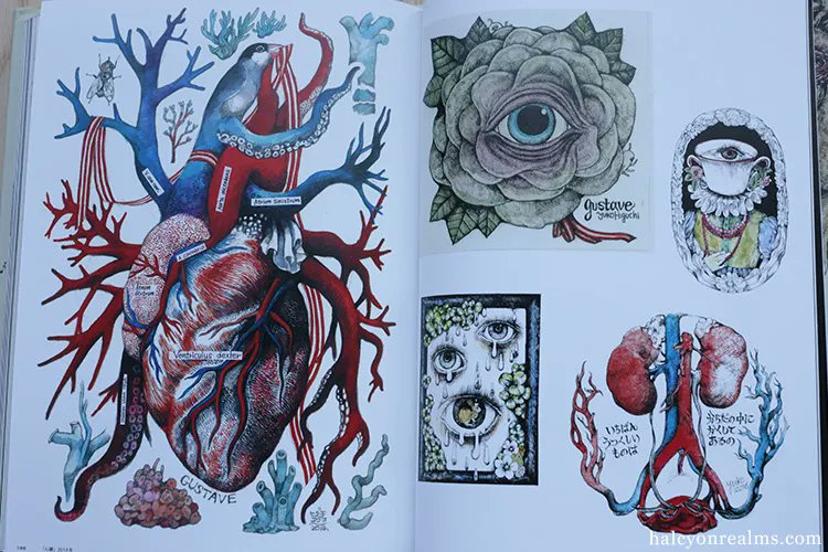 「The phantasmagoric art of Yuko Higuchi; 」|blauereiterのイラスト