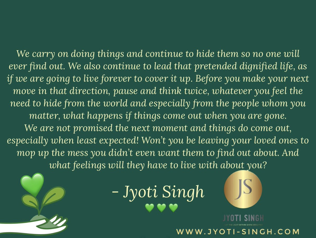 _Jyoti_Singh's tweet photo. #mopup #wisdomwednesday 💚

#mentalhealth #dotherightthing #emotionalhealth #heal #helpheal #diaryofareflector #quoteoftheday #thoughtfortheday https://t.co/F1PxjelolN