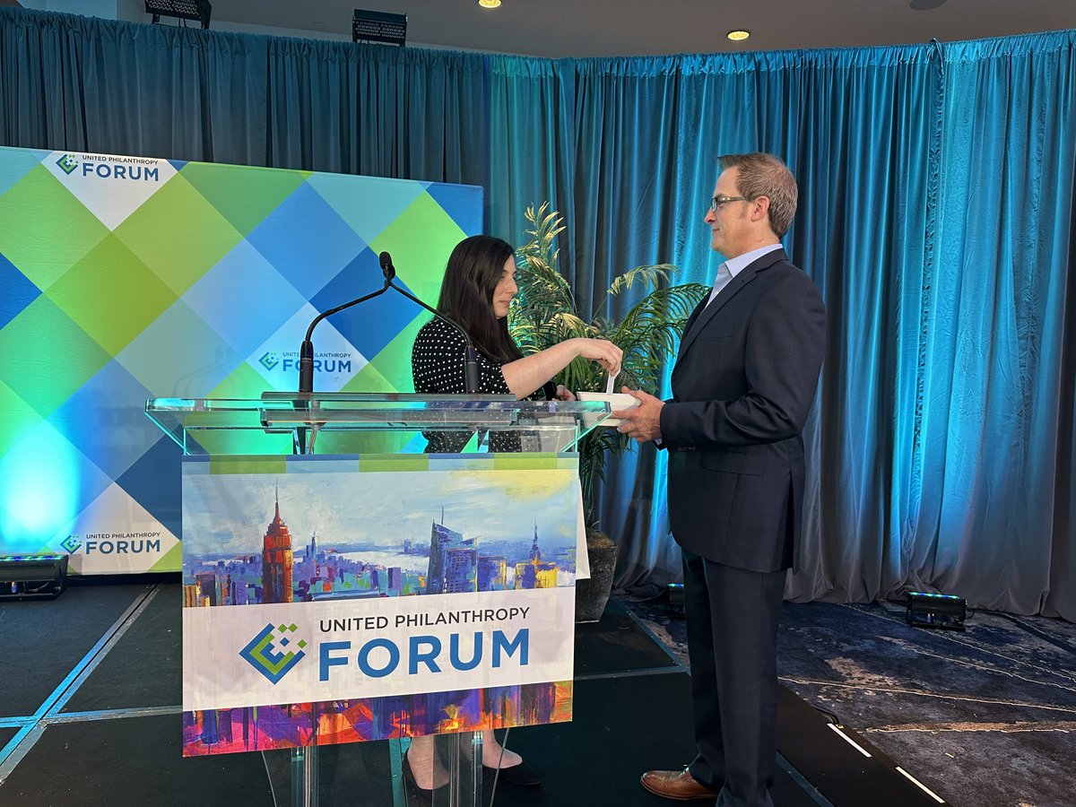 FoundationSrc's tweet photo. The winner from our iPad giveaway at #ForumCon23 is Alexis Bivens! Thank you to everyone who stopped by our booth and entered the giveaway! @unitedphilforum
Photo credit: @Colton_Strawser #partnersinphilanthropy #techforgood #philtech https://t.co/SmPmNQ5tNA