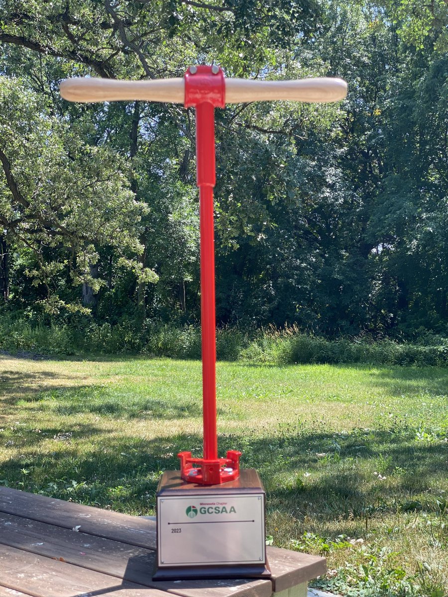 Chris Aumock (@mngcsa) on Twitter photo Fresh from the engravers, looks pretty good on this side <a href="/WGCSA/">Wisconsin GCSA</a>! Who wants to display it proudly for the MGCSA until next year? Fresh from the engravers, looks pretty good on this side <a href="/WGCSA/">Wisconsin GCSA</a>! Who wants to display it proudly for the MGCSA until next year?