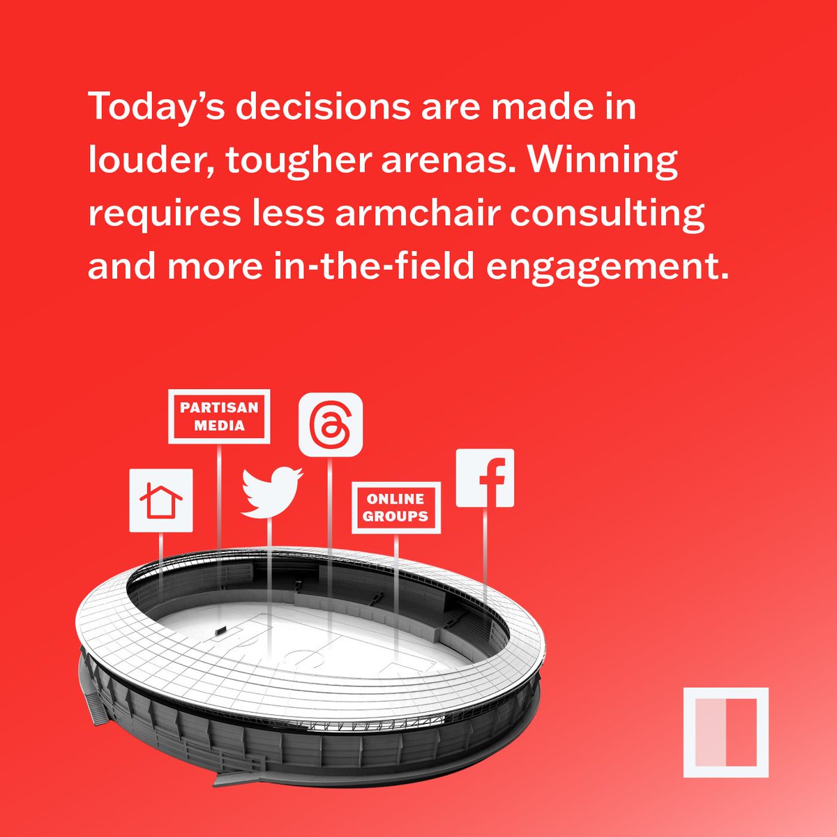 FellsGroup's tweet photo. In a world of heavy partisanship, misinformation, online community groups, and social media, in-person engagement provides a way to find solutions to real problems.

Fells Group works with our clients to build critical relationships with those who matter most – community leaders, stakeholders, and voters.

At the same time, we understand the importance of digital media in forming opinions, taking action, and organizing advocates. Our public affairs approach is to tackle client challenges and take advantage of opportunities across communication channels – both online and in-person.

→ https://t.co/skzqvOX2UR