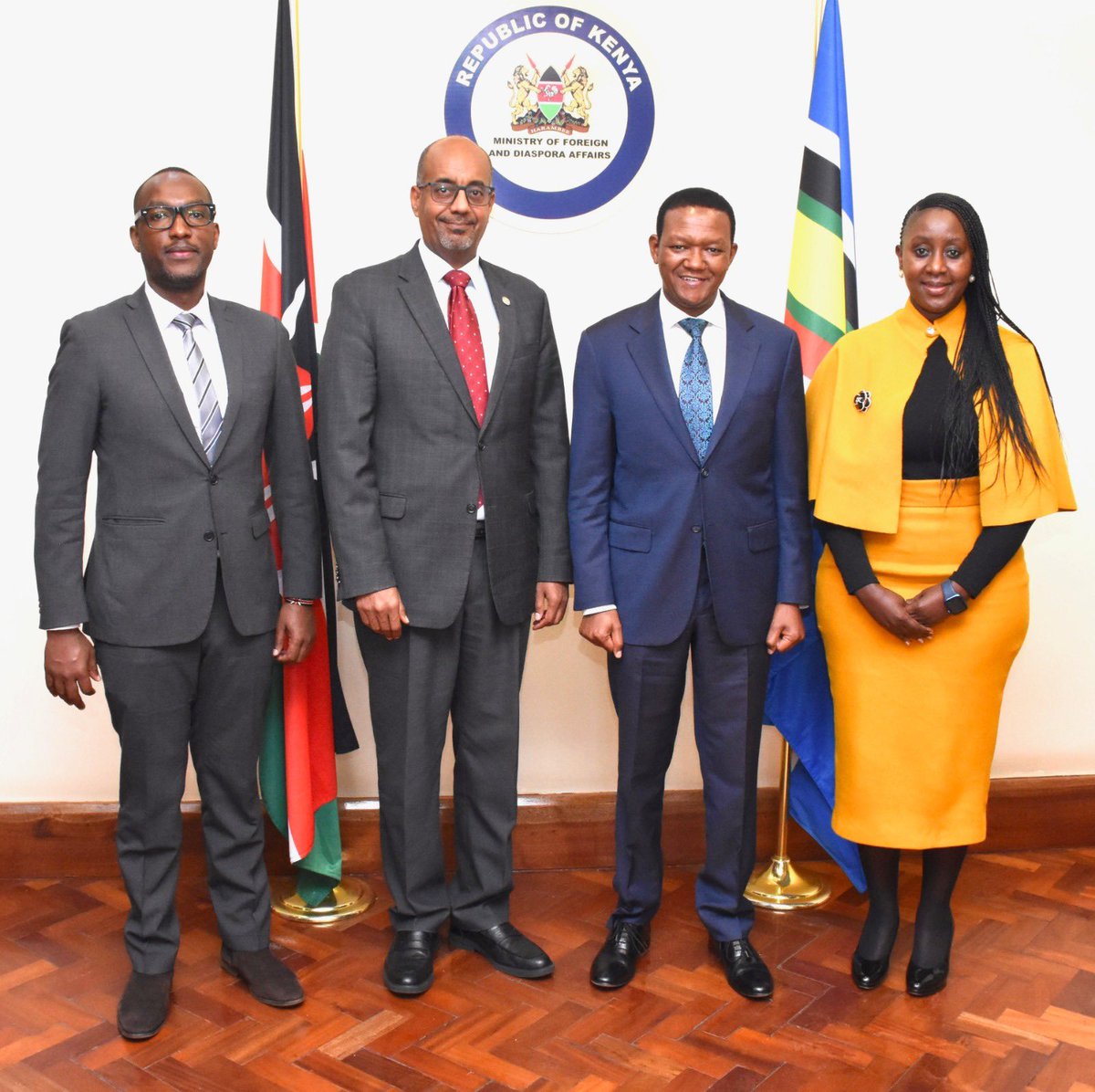 Dr. Alfred N. Mutua (@dralfredmutua) on Twitter photo I held a meeting with <a href="/AdmassuTadesse/">Admassu Tadesse</a>, President Emeritus and Group MD of the Eastern and Southern African Trade and Development Bank #TDB, who had called on me to discuss TDB’s presence and significance in the country and the region.
In acknowledging the centrality of I held a meeting with <a href="/AdmassuTadesse/">Admassu Tadesse</a>, President Emeritus and Group MD of the Eastern and Southern African Trade and Development Bank #TDB, who had called on me to discuss TDB’s presence and significance in the country and the region.
In acknowledging the centrality of