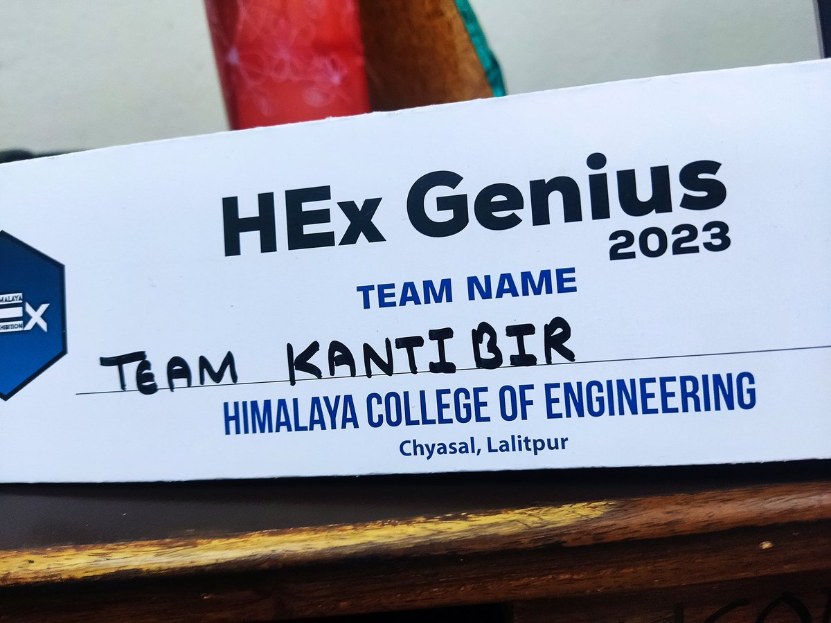 mbudhathoki2000's tweet photo. Day47 of #60DaysOfLearningWithLeapfrog  
spent my day in 36 hours Hackathon organized by Himalayan college of  engineering,so couldn't learn much today.
  #LearningWithLeapfrog #LSPPLearningD47 https://t.co/vO4WOPsRg9