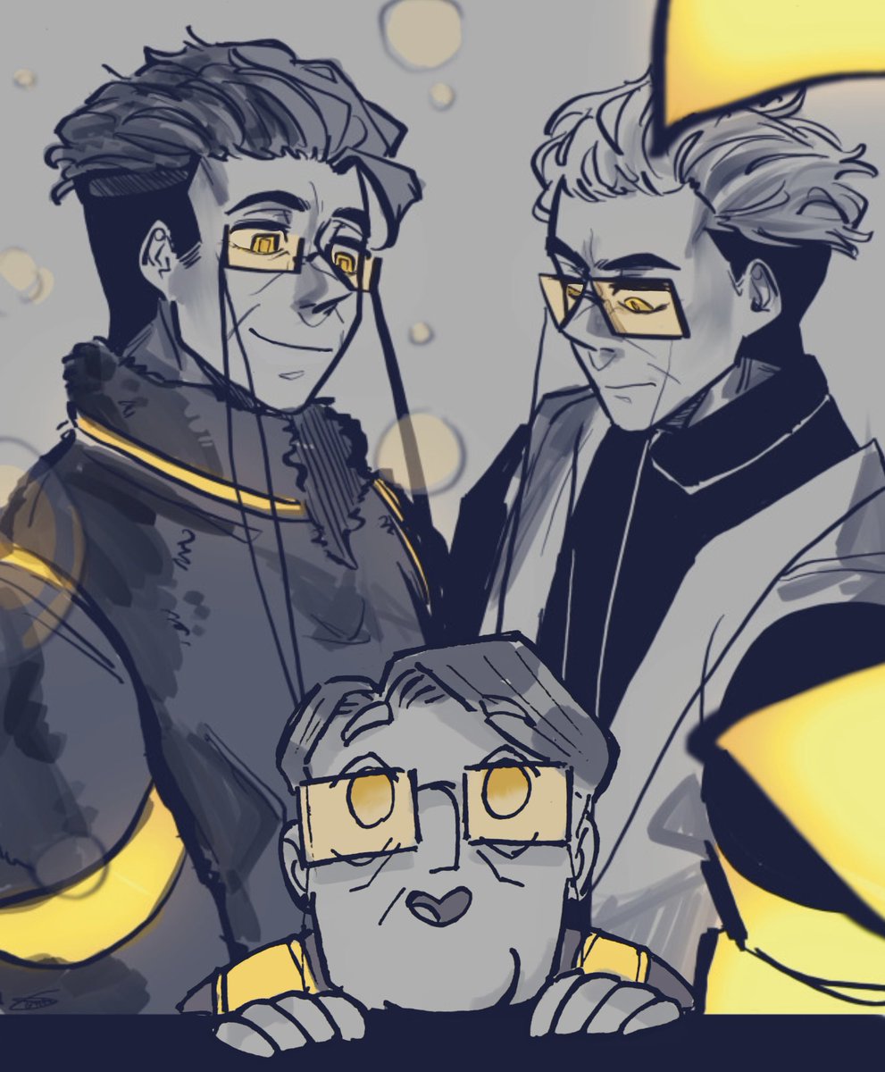 📣 They’re siblings your honour 📣
Original art by @SomKoolios 
#tsp #tspfandom #tspud #TheStanleyParable #TheStanleyParableUltraDeluxe