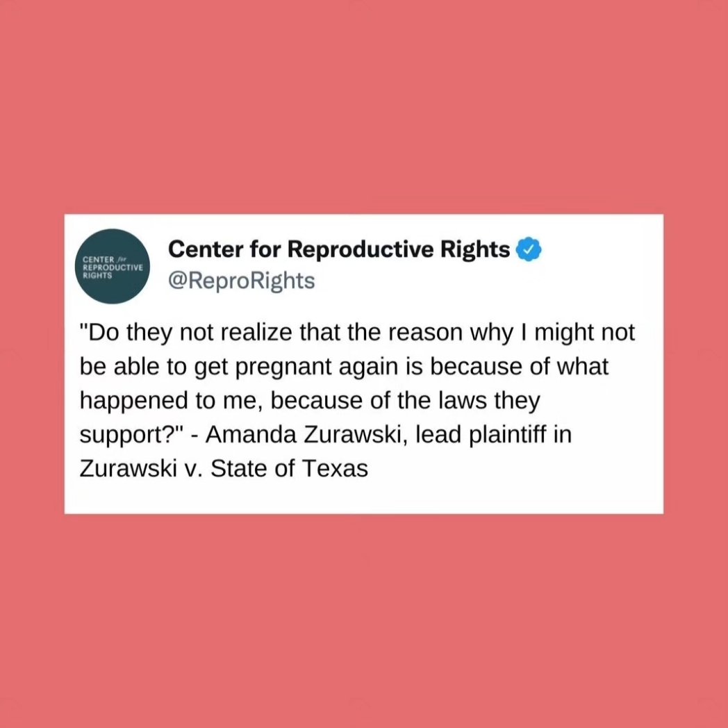 PPGreaterTX's tweet image. ⚠️ BREAKING NEWS⚠️

Image credit: @ReproRights 

#reprorights #ReproductiveJustice #reproductiverights #abortion #abortionrights #AbortionIsHealthcare #Texas