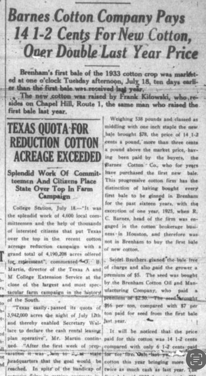 Contemporary Texas History tweet media
