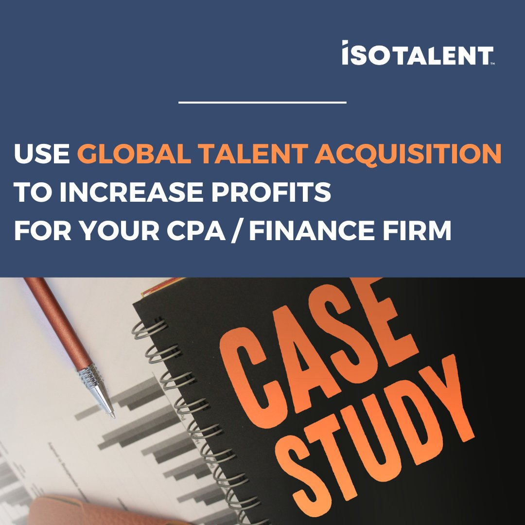 Sneak peek at our webinar insights on hybridizing teams and driving profitability for CPAs💰 Access our "multinational hiring" case study in the link: hubs.ly/Q01Yfywd0

#accountingwebinar #cpafirms #increaseprofits