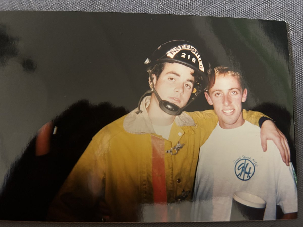 FentressKicking's tweet photo. Back in 1998 with my Fraternity President @coachchris1975 and this past weekend. It’s a small world, his son @RyderThomas2008 is one of the top young K’s out there!! 

@4thDownU 
@FentressKicking 
#phiphika https://t.co/QTReQr2nrn