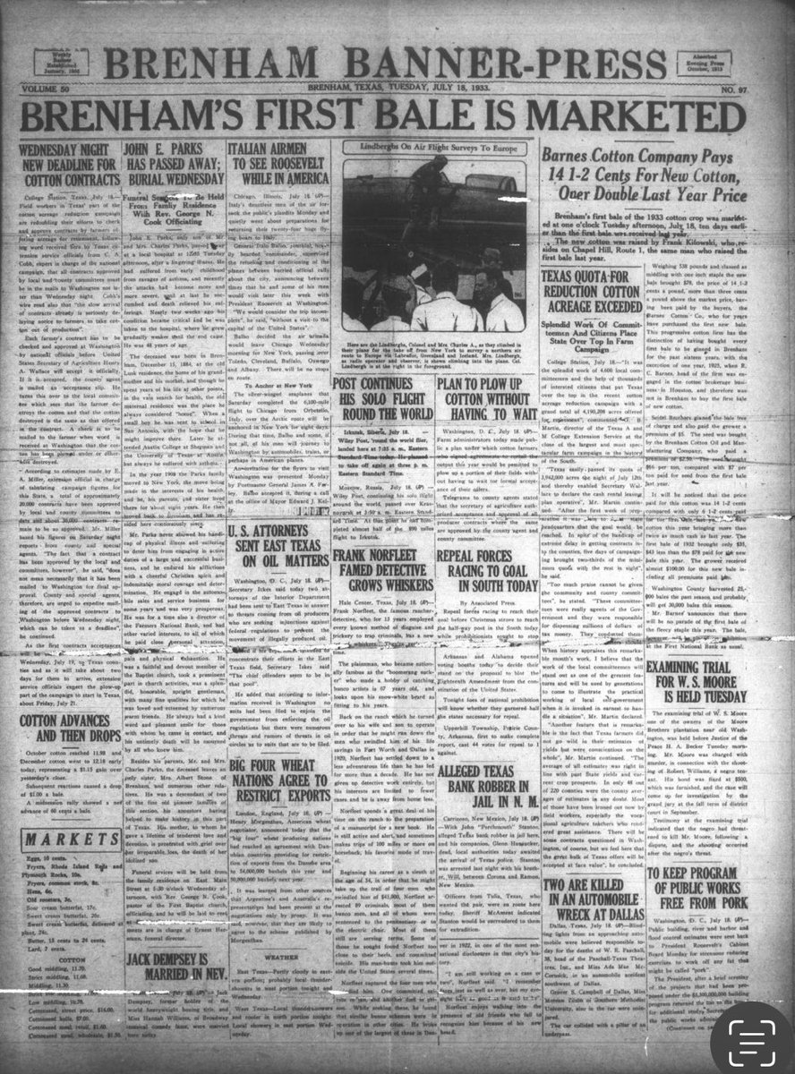 Contemporary Texas History tweet media