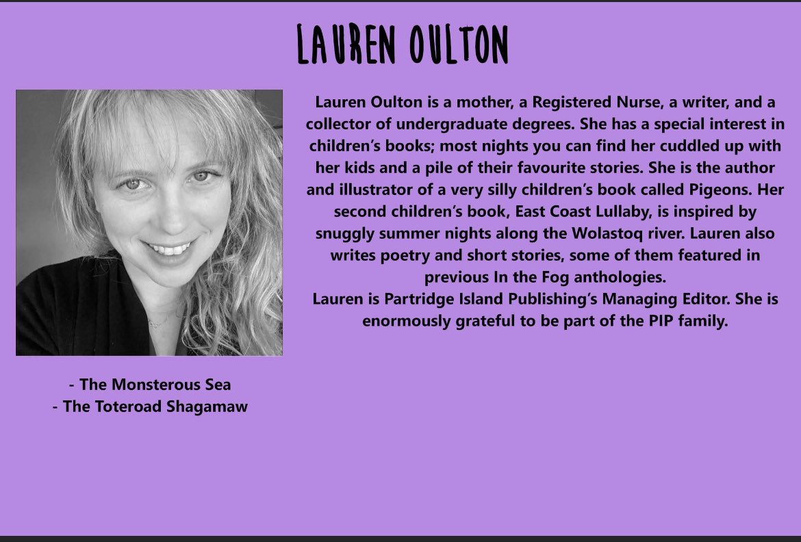 PIP’s Managing Editor and children’s author is number 7!