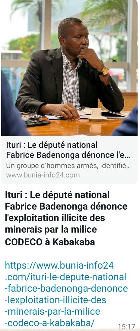 LondromaDesire's tweet photo. L'Urdpc dément l'info selon laquelle elle exploite illicitement l'Or à kabakaba. Elle appel Fabrice Badenonga à cesser immédiatement de tenir des propos mensongers ds les reseaux sociaux à son nom. Elle déclare que ses élts se retrouvent ds cte région pr des raisons sécuritaires https://t.co/aMyTipRPEk