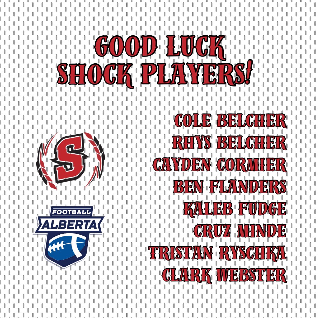 BattleRivrShock's tweet photo. Best of luck to our #BattleRiver #Shock players who are competing this afternoon with the #CentralHuskies! They play the Edmonton North Wildcats at 4 PM at #Commonwealth! 🌾🏈 https://t.co/P6dN9vGOgz