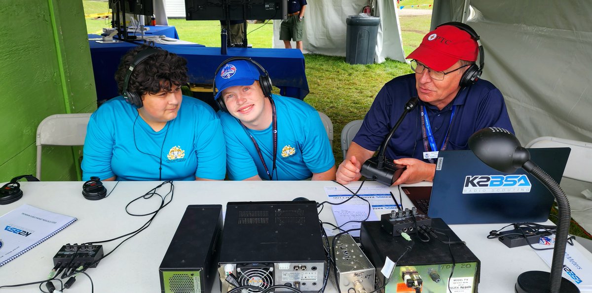 We've been posting most of our activity over on <a href="/facebook/">Facebook</a> and <a href="/instagram/">Instagram</a>, so follow us over there to keep up with the latest #NatJamboree23 #hamradio updates from the station.